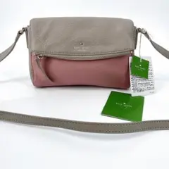 【新品未使用】ケイトスペードニューヨーク レザー ショルダー ピンク