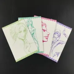【4枚セット】魔人探偵 脳噛ネウロ ポストカード
