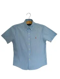ポロ・ラルフローレン Polo Ralph Lauren 半袖ストライプシャツ