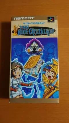 希少新品！『ザ ブルークリスタルロッド The BLUE CRYSTALROD』 バンダイナムコエンターテインメント 【新品】【SFC】ザ ブルー