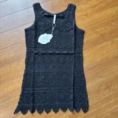 REAL CUBE ブラック タンクトップ M
