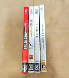 最終価格 wiiソフト バイオハザード・ニュースーパーマリオブラザーズ 他
