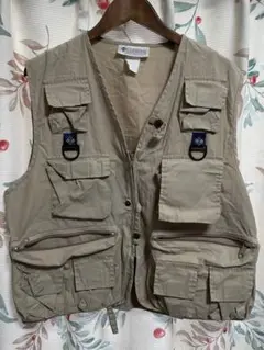90's columbia フィッシングベスト ヴィンテージ