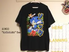 ★夏売り★【SONIC◆ソニック】カタカナ！Tシャツ XLサイズ 超おすすめ◎