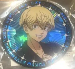 東京リベンジャーズ　リベスロ　ホログラム缶バッジ　松野千冬