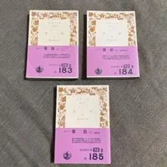 告白 ルソー 岩波書店 全3巻セット