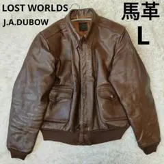 【良品】ロストワールド A2 フライトジャケット J.A.DUBOW社　40 ロストワールド A2 フライトジャケット J.A.DUBOW社 米国製