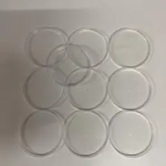プリングルス 筒型 透明プラスチック蓋 10枚