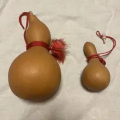 美品　ひょうたん置物 大小セット