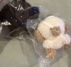 じょせまる ぬいぐるみ 2個セット らて 黒