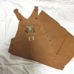 ピンクハウス★ジャンパースカート★クマちゃん刺繍
