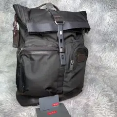 美品 TUMI トゥミ ルーク リュック ロールトップ バッグパック 通勤