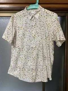 ポールスミス 半袖　花柄　シャツ 現行ボックスタグ M