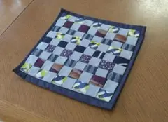 ハンドメイド　布製　敷物
