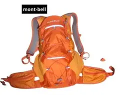 匿名配送 モンベル mont-bell リュック オレンジ