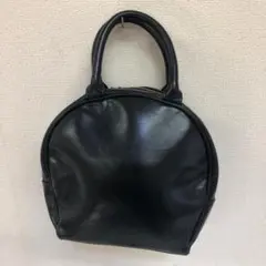 マルゥ ユナイテッドアローズ フェイクレザー ラウンド ボストンバッグ