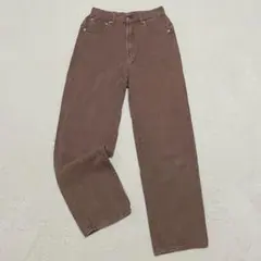 エピミエピミー◇ハイウエストストレートデニム カラーデニム カジュアル S