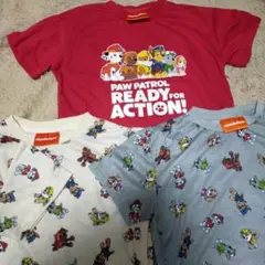 パウパトロール　半袖　Tシャツ　120サイズ　3枚まとめ売り