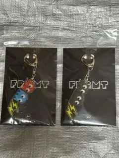 PAC-MAN GHOST FRGMT ACLYLIC KEYHOLDER