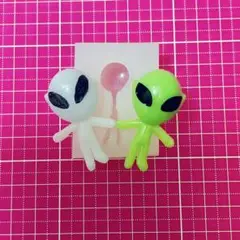無害シリコンモールド　　宇宙人型