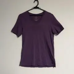 Armani Exchange パープル Tシャツ XS