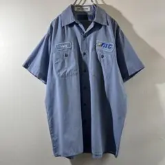 T-604 imt Residential Maria 刺繍ロゴワークシャツ L