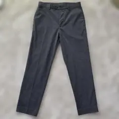 UNIQLO ユニクロ　グレー スラックス　アンクル丈　Sサイズ