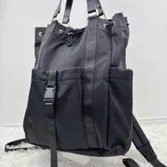 良好✨トプカピ TREASURE 2WAY ナイロンリュック 黒