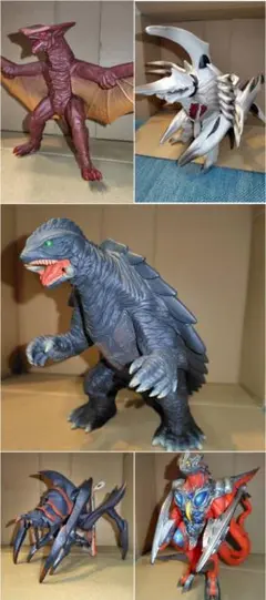 ガメラ ギャオス レギオン イリス ソルジャーレギオン ソフビ GAMERA