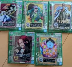 一番くじワンピースエッグヘッドG賞シークレットシャンクス含む5個セット