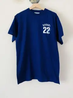 麒麟淡麗 ノベルティ SASAKI 22 青 半袖Tシャツ L 綿