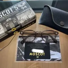 MOSCOT レムトッシュ 正規品　BROWN ASH 極美品　ブラウンアッシュ