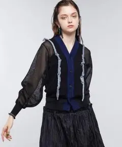 toga pulla シアーニットカーディガン 新品