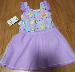 ポケモン　ワンピース水着　サイズ110 　新品　パープル　紫　女の子