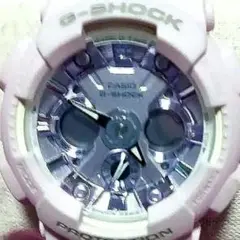 カシオG-SHOCK フジ色、 デジタル/アナログ 時計