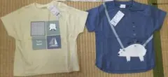 セール90【タグ付き未使用2】アカチャンホンポ tシャツ