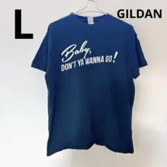 GILDAN ギルダン ブラック 黒 半袖 Tシャツ Lサイズ