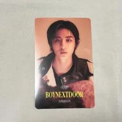 BOYNEXTDOOR イハン why weverse クリアトレカ