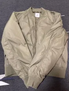 GAP カーキ MA-1ジャケット