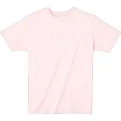ライトピンク　サイズS　　ライトウェイトTシャツ(やや薄めの4.0オンス)