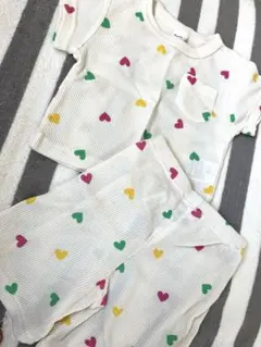 ハート パジャマ 保育園着 バースデイ しまむら