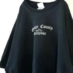 USA製 テネシーリバー オレンジ カントリー Tシャツ 2XL ブラック 古着
