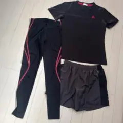 ランニングウェア3点セットTシャツパンツレギンス