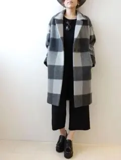 NINE ウール チェスターコート F