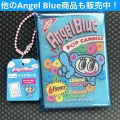 Angel Blue エンジェルブルー クリアポーチ 中村くん ブルー 水色