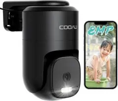COOAU 防犯カメラ 屋外 ワイヤレス/wifi 8MP Wi-Fi6