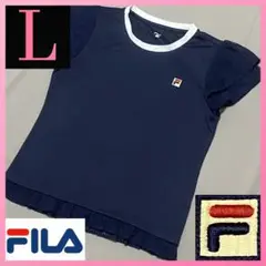 フィラFILA テニスウェア レーススリーブシャツ L