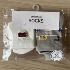 【新品未使用】プティマイン くつ下SS (11cm-13cm)