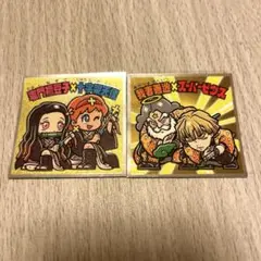 鬼滅の刃　ビックリマンシール 禰豆子×十字架天使　善逸×スーパーゼウス