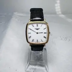 【極美品】LONGINES クオーツ ローマインデックス クラシック 正規品